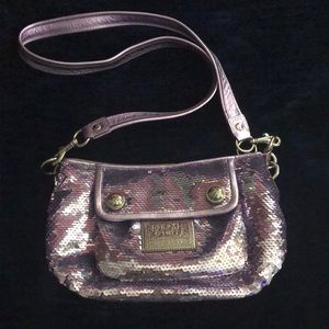 Limited edition coach sequence poppy bag